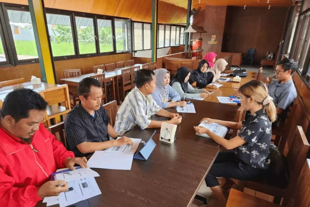 Pertemuan dengan orang-orang dari lembaga pendidikan MALANG tentang pendirian LPK Jepang Global Sumatera Indonesia